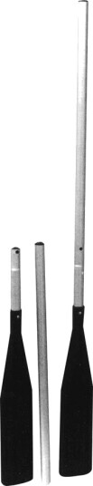 Åre for gummibåt, aluminium - 83/160 cm