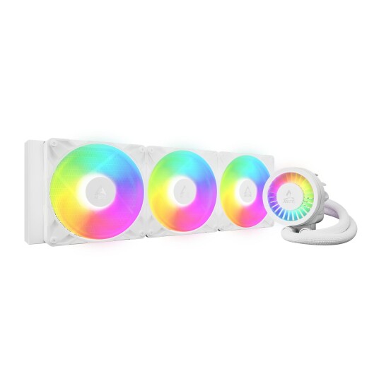 Arctic Liquid Freezer III Pro 420 Vannkjøler med RGB og Hvit Radiator Arctic Liquid Freezer III Pro 420 Vannkjøler med RGB og Hvit Radiator