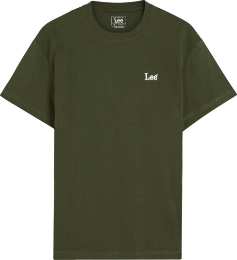 Lee SS_SMALL_LOGO_TEE DEEP_DEPTHS