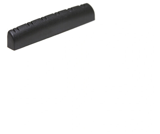 Graph Tech Pt-1578-00 Svart Tusq Xl Slotted Guitar Nut, 12-Str 3/16", Flat