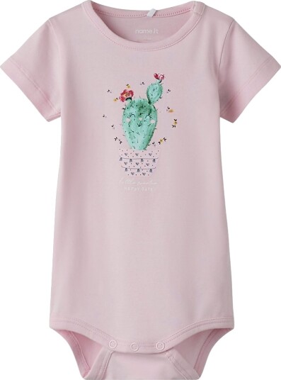 Name It Body k/e - NbfPjolanta - Rosa-A-Boo - Name It - 62 - Kortermet body