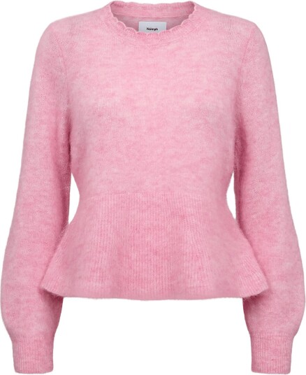 Nümph Nusuri Peplum Pullover Pink XL Nümph Nusuri Peplum Pullover Pink XL