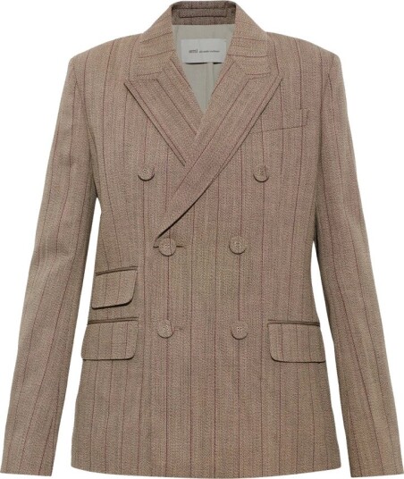 Ami Paris Dame Jakker Beige M,