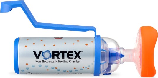 Vortex inhalasjonskammer med babymaske 0-18 måneder 1 stk