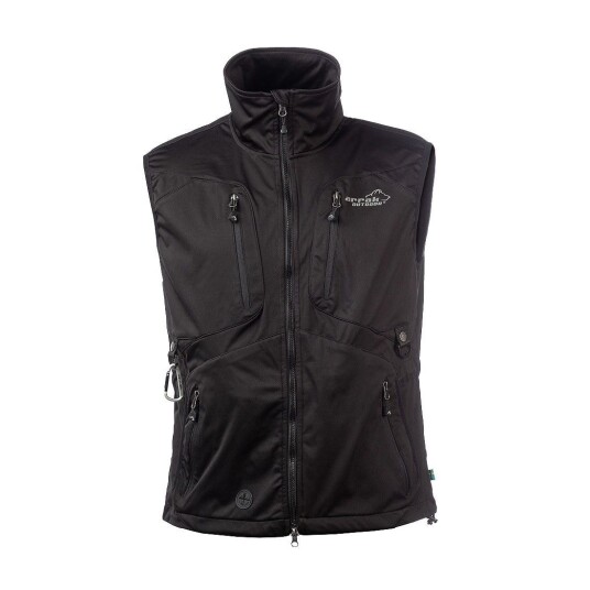 Arrak Outdoor Softshellvest Acadia M Black 4XL