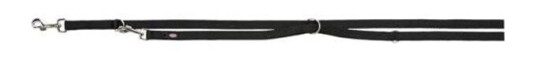 Trixie Premium Adjustable Leash Double-Layered Lxl: 2.00 M/25 Mm Black Trixie Premium Adjustable Leash Double-Layered Lxl: 2.00 M/25 Mm Black