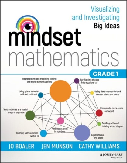 Mindset Mathematics: Visualizing And Investigating Big Ideas, Grade 1 Av Jo Boaler, Jen Munson, Cathy Williams