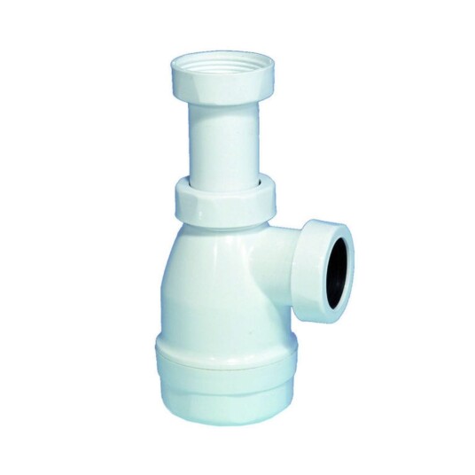 Purus Pungvannlås 32mm 1 1/4" Hvit Plast