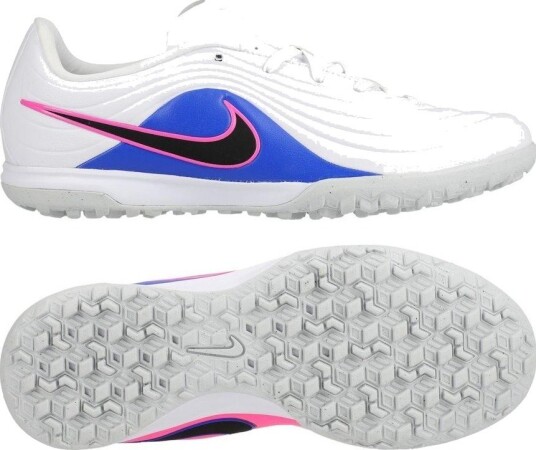 Nike Tiempo Maestro Academy TF Attack   Hvit/Svart/Blå/Rosa Barn   Turf (TF) størrelse 33