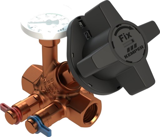 KEMPER strengkontrollventil 3/4"