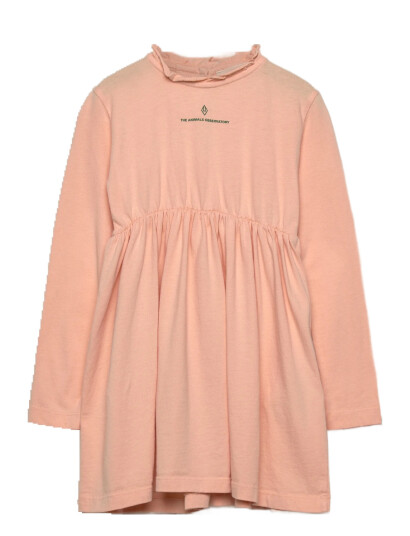 THE ANIMALS OBSERVATORY Soft Coral Crab Dress Rosa 4 Y