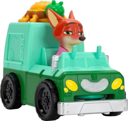 Disney Zootropolis 2 Lekebil Med Skiveutskyting 10 Cm Bug Burga Matbil