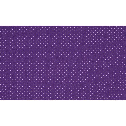 Diverse Minimals Bomullspoplinstoff Print 443 Small Dot Purple 145cm 50cm