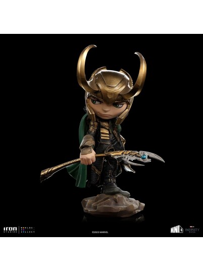 Iron Studios MiniCo Loki Figur fra Marvel Avengers Infinity Saga