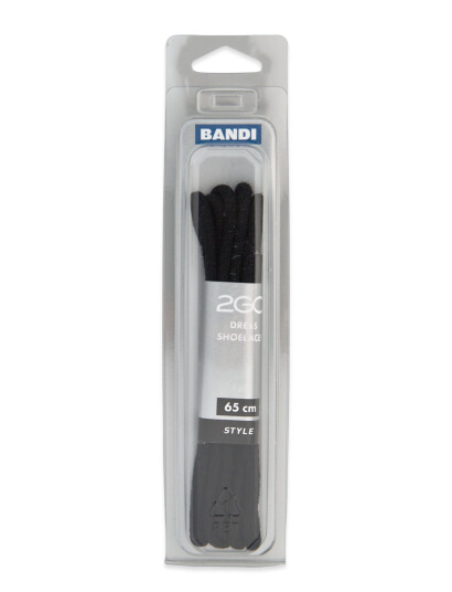 2GO 2Go Shoelace 411 - Black - 65 cm