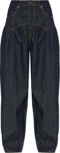 Ganni Dame Jeans Blå W26 L33, Ganni Dame Jeans Blå W26 L33,