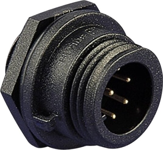 Bulgin Px0412 08P Rundstiftkontakt Innbygging Samlet Polantall 8 Serie Px04
