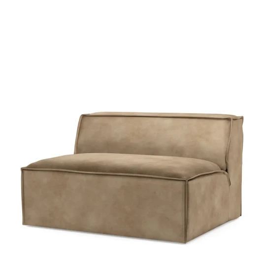 Riviera Maison The Jagger Midtmodul 125 cm velvet I golden beige