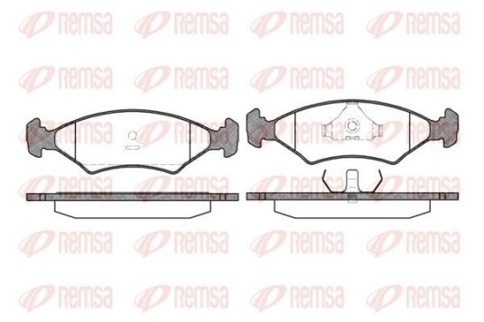 Bremseklosser REMSA 0119.20