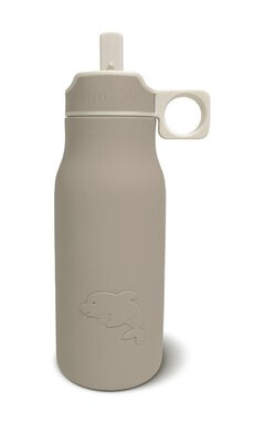 Nuuroo Lau drikkeflaske i silikon 400 ml Cobble stone