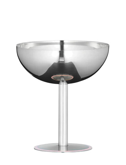Aida Lido Champagne Bowl In Candyfloss 1 Pcs. 20 Cl D:10 X H:11 Cm - Silver - 20 CL Aida Lido Champagne Bowl In Candyfloss 1 Pcs. 20 Cl D:10 X H:11 Cm - Silver - 20 CL