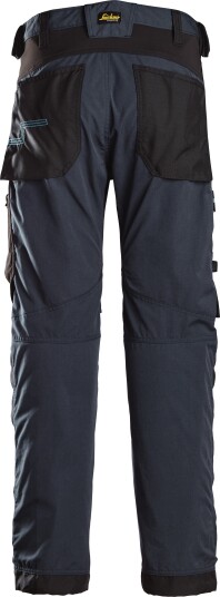 Snickers Workwear 6310 LiteWork Arbeidsbukse marineblå/svart, med stretch Marineblå/Svart, Klær
