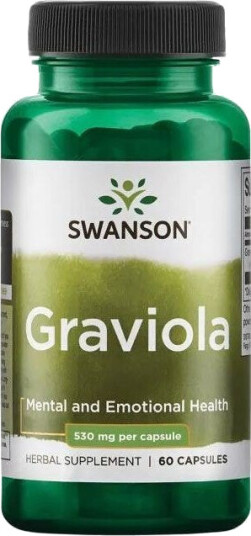 Swanson - Graviola - 530mg - 60 caps Swanson - Graviola - 530mg - 60 caps
