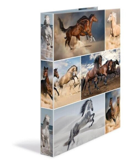 HERMA Ring binder A4 cardboard 2D horses HERMA Ring binder A4 cardboard 2D horses