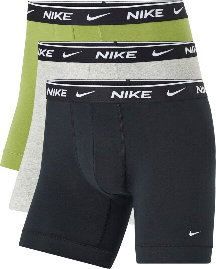Nike Underwear Boksershorts Everyday Cotton Stretch 3-pakning Grønn