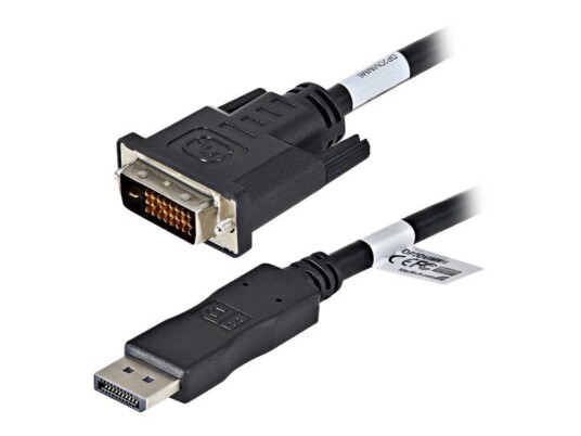 StarTech 10-Pack 6ft DisplayPort to DVI Cable, DisplayPort 1.2 to DVI-D Video Adapter Cable, 1080p, Passive DP++ to DVI Monitor Converter Cable, DP to StarTech 10-Pack 6ft DisplayPort to DVI Cable, DisplayPort 1.2 to DVI-D Video Adapter Cable, 1080p, Passive DP++ to DVI Monitor Converter Cable, DP to