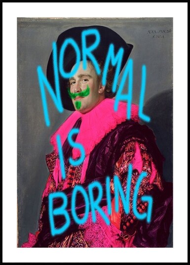 Vibrant Rebellion Poster Plakat / 100x150cm