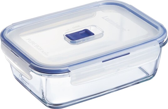 Luminarc Glasskål Pure Box Active; 1970 ml, 24.2x18x7.9 cm (LxBxH); Transparent; Rektangulær; 6 Stykk / Forpakning