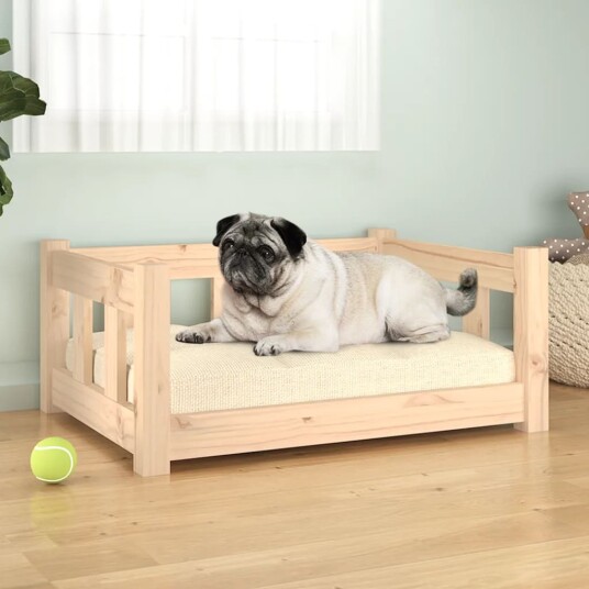 Vidaxl Hundeseng 65.5X50.5X28 cm Heltre Furu Vidaxl Hundeseng 65.5X50.5X28 cm Heltre Furu