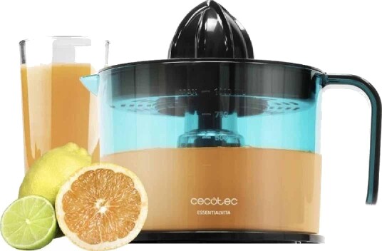 Cecotec EssentialVita Justerbar Elektrisk Juicer 1L, 40W - Svart