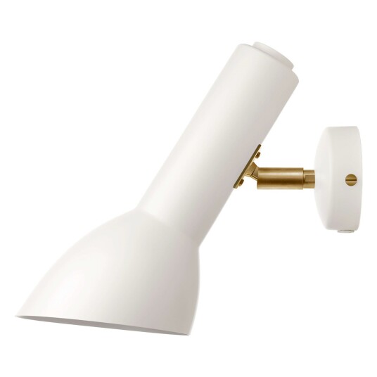 Cph Lighting Oblique Vegglampe Hvit/ Messing Cph Lighting Oblique Vegglampe Hvit/ Messing
