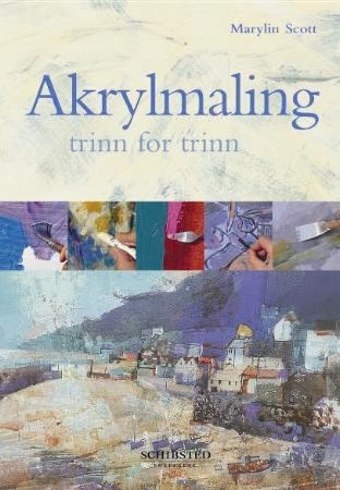 Akrylmaling trinn for trinn Pent brukt bok