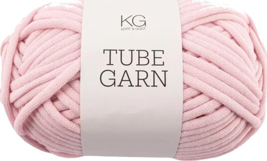 Kort og Godt Tubegarn 4mm Rosa 7774, 100g