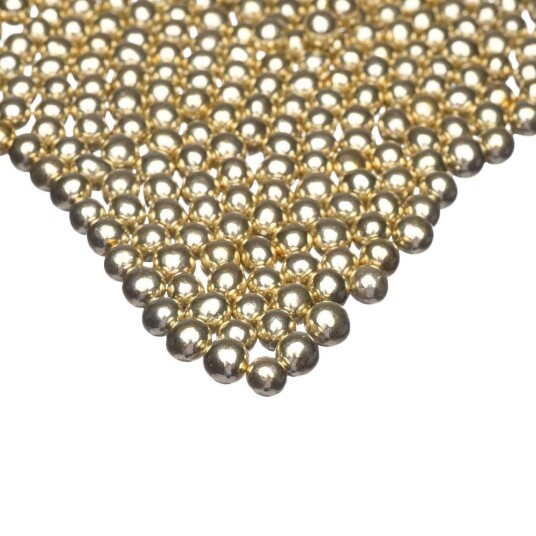 Happy Sprinkles Sjokoladekuler Gull Metallic S 80g