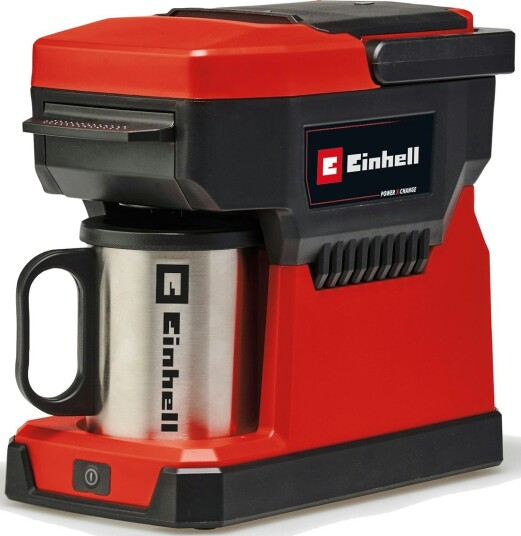 Einhell TE-CF 18 Li Solo Kaffebrygger - Kablefri 240ml Rød