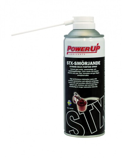 Powerup stx 400ml smøremiddel Powerup stx 400ml smøremiddel