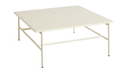 HAY Rebar Salongbord Medium Beige Marmor
