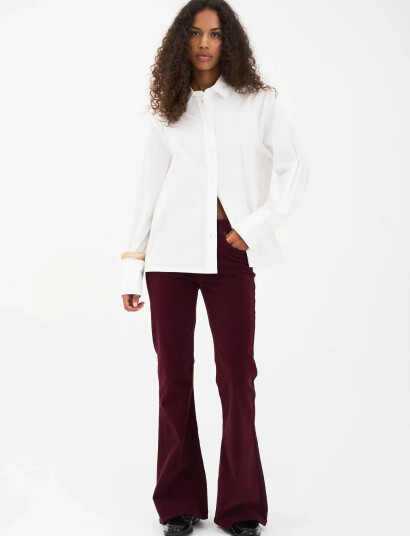 IVY Copenhagen Ivy Charlotte Jeans Cord. Burgundy 30