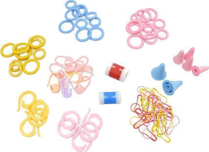 Infinity Hearts Infinity Hearts Strikketilbehør Sett Med 88 Deler Infinity Hearts Infinity Hearts Strikketilbehør Sett Med 88 Deler