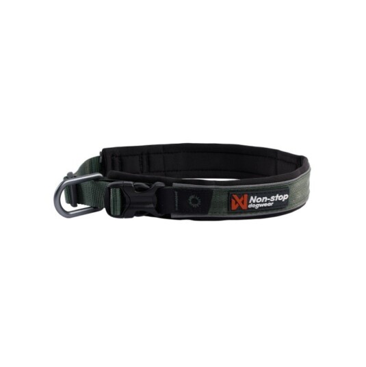 Non-Stop Dogwear Roam Collar Polstret Hundehalsbånd Medium Grønn