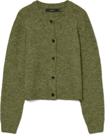 Vero Moda Vmnovah Ls O Neck Button Cardi Ga Noos Khaki green XL
