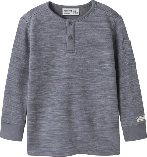 Name It Nmmwyla Wo/Vi Ls Top Grey 92 Name It Nmmwyla Wo/Vi Ls Top Grey 92