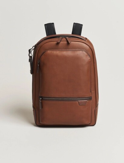TUMI Harrison Bradner Leather Backpack Cognac TUMI Harrison Bradner Leather Backpack Cognac