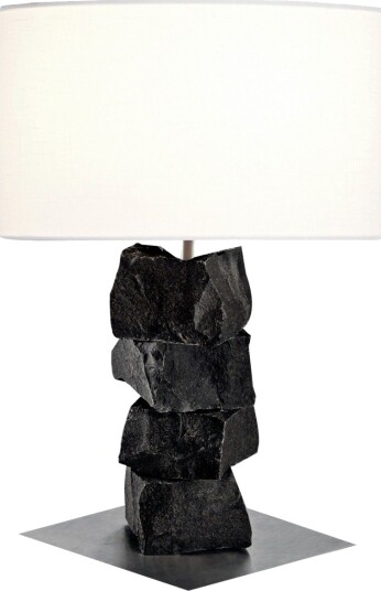 Lille Bjørn Bordlampe Sort Basalt / Stål Høyde Lille Bjørn Bordlampe Sort Basalt / Stål Høyde