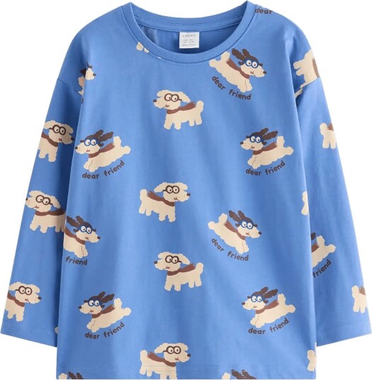 Lindex Long Sleeved Top Blue 104