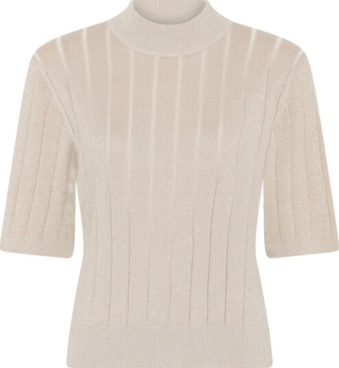 Bruuns Bazaar Dame Strikkevarer Beige XS,